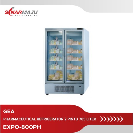 Pharmaceutical Refrigerator 2 Pintu GEA 785 Liter EXPO-800PH