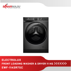 MESIN CUCI 1 TABUNG ELECTROLUX 11 KG FRONT LOADING EWF-1143R7SC