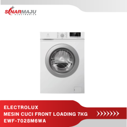 Mesin Cuci 1 Tabung ELECTROLUX 7 KG Front Loading EWF-7028M6WA