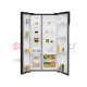 Kulkas Side By Side Electrolux 624 Liter ESE-6405B-B