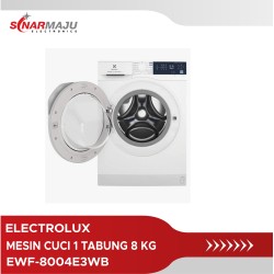 Mesin Cuci 1 Tabung Electrolux 8 Kg Front Loading EWF-8004E3WB