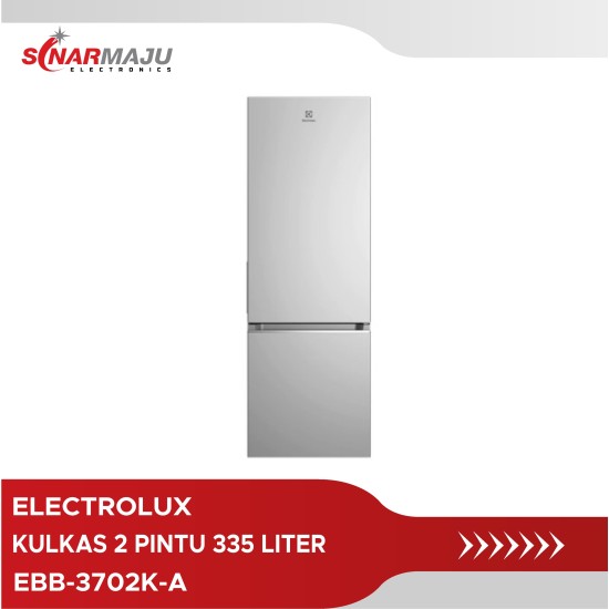 Kulkas 2 Pintu Electrolux 335 Liter EBB-3702K-A