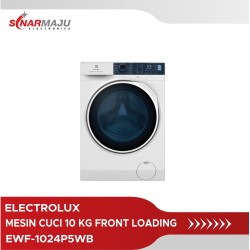 Mesin Cuci 1 Tabung Electrolux 10 Kg Front Loading EWF-1024P5WB