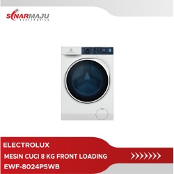 Mesin Cuci 1 Tabung Electrolux 8 Kg Front Loading EWF-8024P5WB