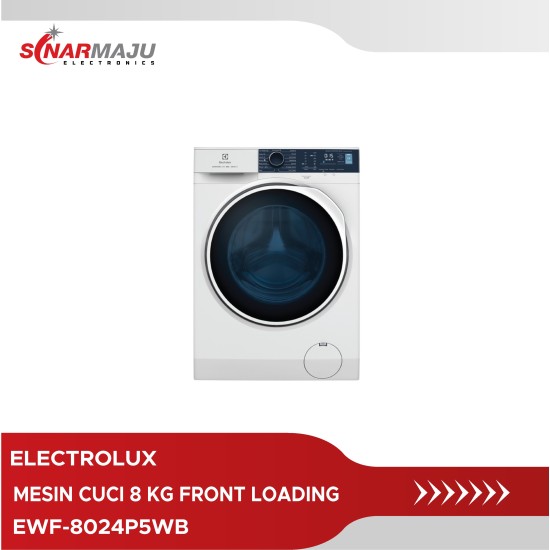 Mesin Cuci 1 Tabung Electrolux 8 Kg Front Loading EWF-8024P5WB