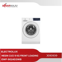 Mesin Cuci 1 Tabung Electrolux 9 Kg Front Loading EWF-9024D3WB