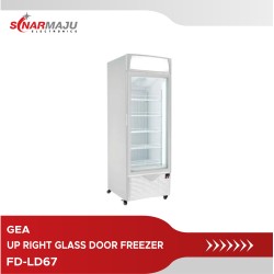 Up Right Glass Door Freezer GEA 481 Liter FD-LD67