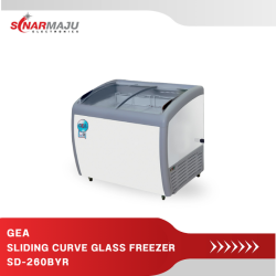 GEA SLIDING CURVE GLASS FREEZER SD-260BYR