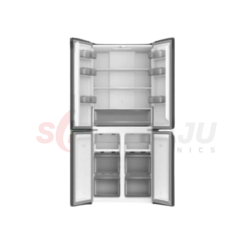 KULKAS SIDE BY SIDE GEA 551 LITER G4D-551 G4D-551 BLACK INOX