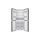 KULKAS SIDE BY SIDE GEA 460 LITER G4D-462 BLACK INOX