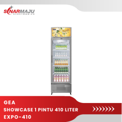 SHOWCASE 1 PINTU GEA 410 LITER DISPLAY COOLER EXPO-410P