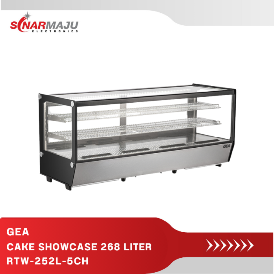 Counter Top Cake Showcase GEA RTW-252L-5CH Counter Top Cake Showcase GEA RTW-252L-5CH