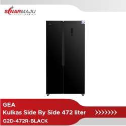 Kulkas Side By Side GEA 472 Liter G2D-472R Black
