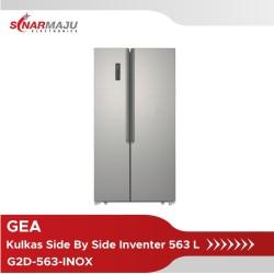 Kulkas Side By Side GEA 563 Liter G2D-563R-INOX