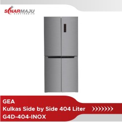 Kulkas Side By Side GEA 404 Liter G4D-404-INOX