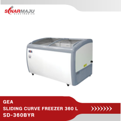 SLIDING GLASS FREEZER GEA 360 LITER SD-360BYR