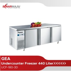 Under Counter Freezer 3 Pintu GEA 400 Liter UCF-180-3D