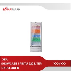 Mini Showcase 1 Pintu GEA Display Cooler 222 Liter EXPO-30FR
