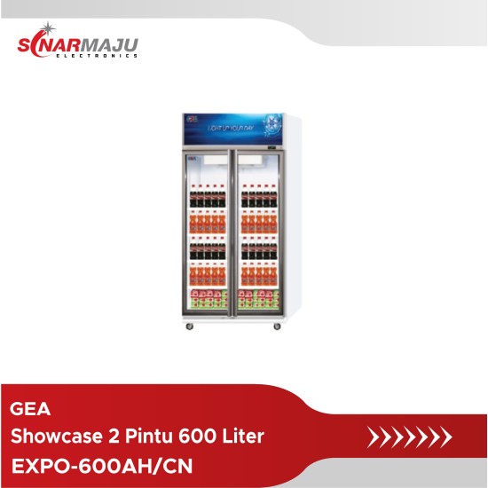 Showcase 2 Pintu GEA 600 Liter Display Cooler EXPO-600AH/CN