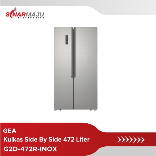 Kulkas Side By Side GEA 472 Liter G2D-472R Inox