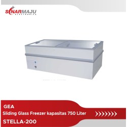 Sliding Glass Freezer GEA 750 Liter STELLA-200