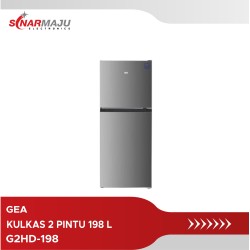 Kulkas 2 Pintu 198 Liter GEA G2HD-198