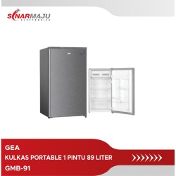 KULKAS PORTABLE 1 PINTU 89 LITER GEA GMB-91