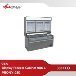 Combi Display Freezer GEA Minimarket Cabinet 900 Liter PEONY-210