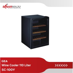 Wine Cooler GEA Kulkas Wine 110 Liter SC-100Y