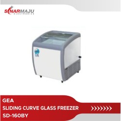 GEA SLIDING CURVE GLASS FREEZER SD-160BY
