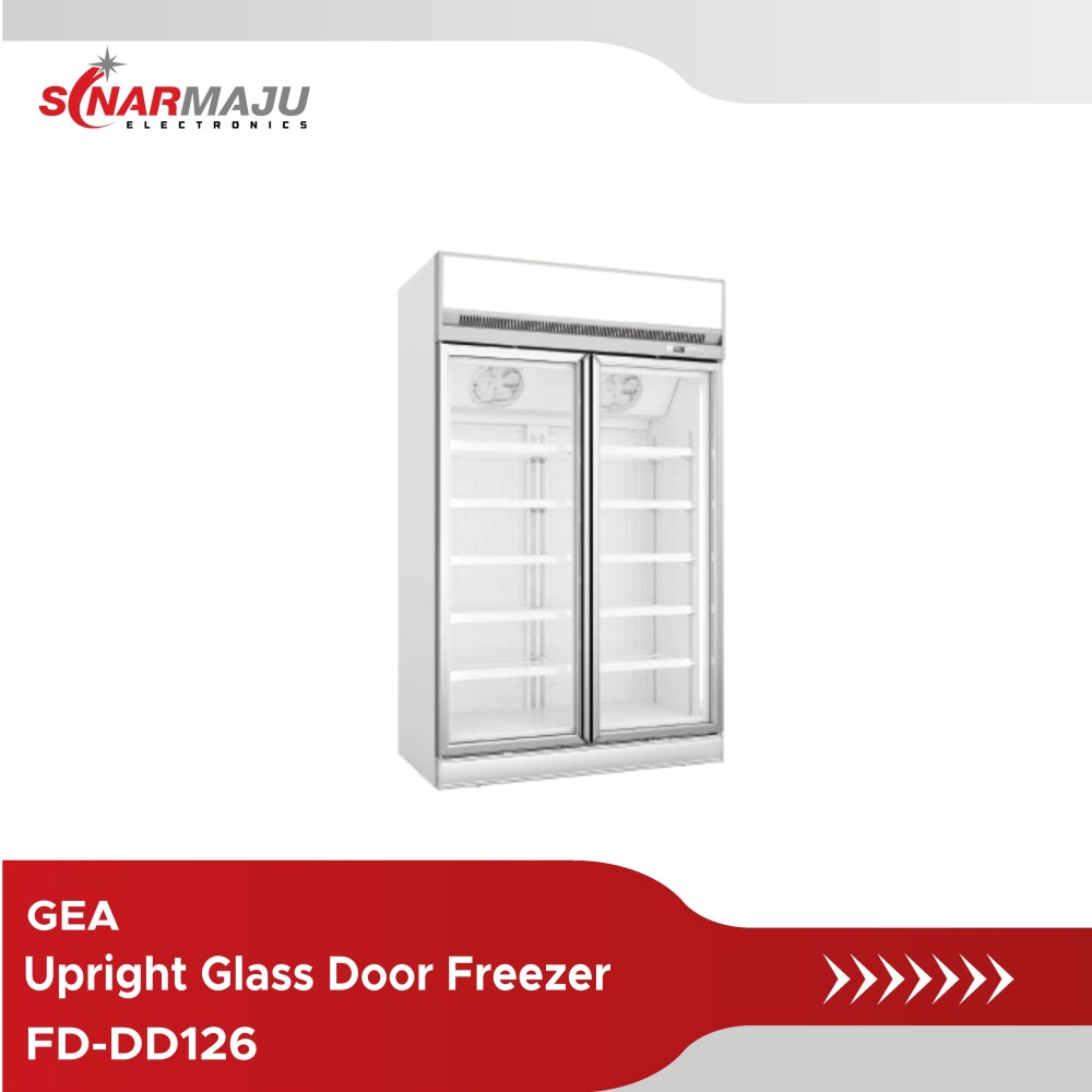 Upright Glass Door Freezer GEA 1006 Liter FDDD126