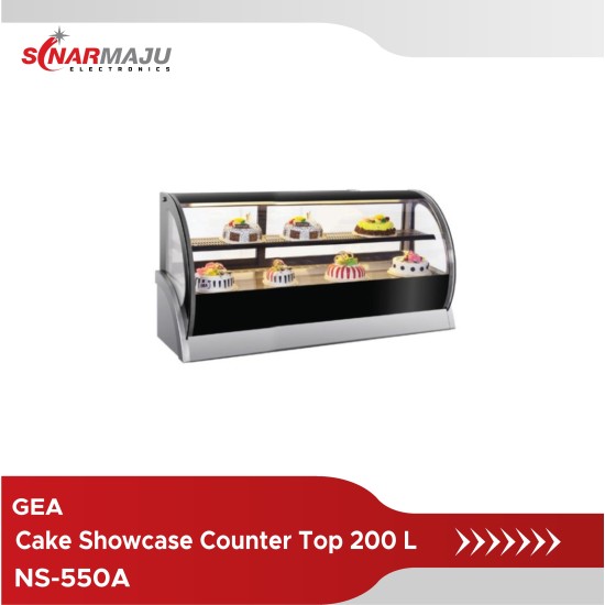 Counter Top Cake Showcase GEA 200 Liter NS-550A