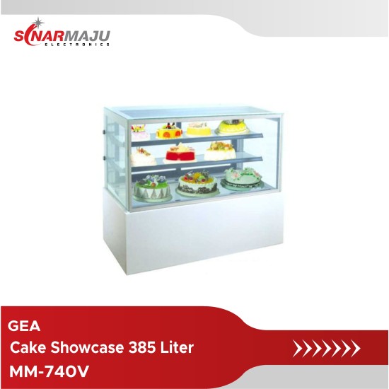 Cake Showcase GEA White Marble Panel 385 Liter MM-740V