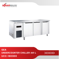 Undercounter Chiller 3 Pintu 441 Liter UCC-1803DX
