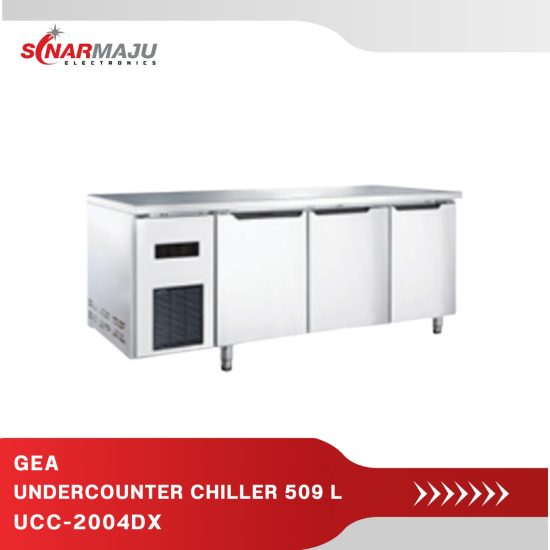 Undercounter Chiller 3 Pintu 509 Liter UCC-2004DX
