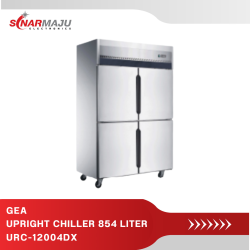 Upright chiller 4 Pintu 854 liter URC-12004DX