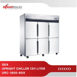 Upright chiller 6 Pintu 1311 liter URC-1800-6DX