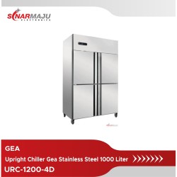 Upright Chiller Gea Stainless Steel 1000 Liter URC-1200-4D