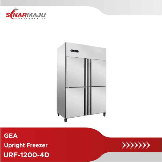 Stainless Steel Upright Freezer Gea 1000 Liter URF-1200-4D