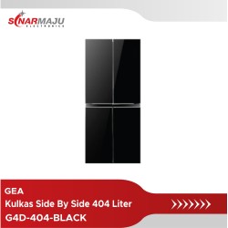 Kulkas Side By Side GEA 404 Liter G4D-404-BLACK