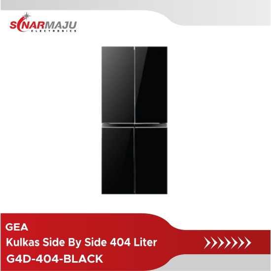 Kulkas Side By Side GEA 404 Liter G4D-404-BLACK