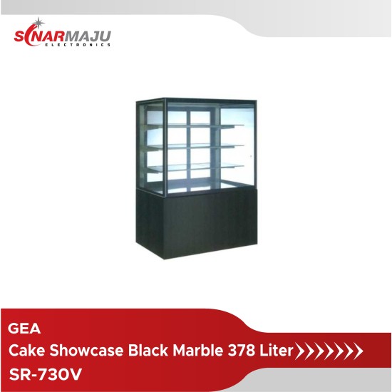 Cake Showcase GEA Black Marble 378 Liter SR-730V