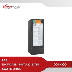 Showcase 1 Pintu RSA 221 Liter Display Cooler AGATE-240R