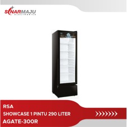 Showcase 1 Pintu RSA 290 Liter Display Cooler AGATE-300R