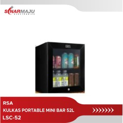 Kulkas Portabel Mini Bar RSA 52 Liter LSC-52