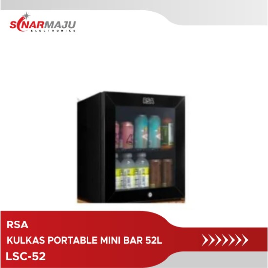 Kulkas Portabel Mini Bar RSA 52 Liter LSC-52