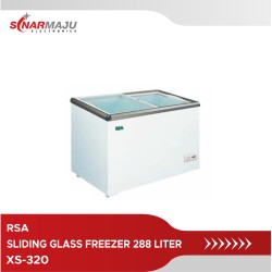 Sliding Glass Freezer RSA 288 Liter XS-320
