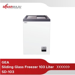 Sliding Glass Freezer GEA 103 Liter SD-103