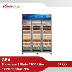 Showcase 3 Pintu GEA 1300 Liter Display Cooler EXPO-1300AH/CN