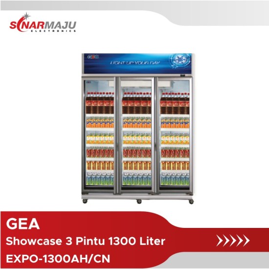 Showcase 3 Pintu GEA 1300 Liter Display Cooler EXPO-1300AH/CN